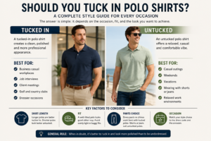 should you tuck in polo shirts