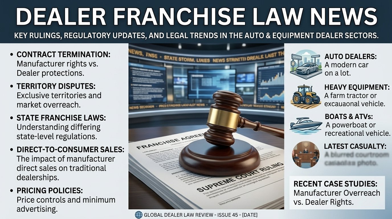dealer franchise law news