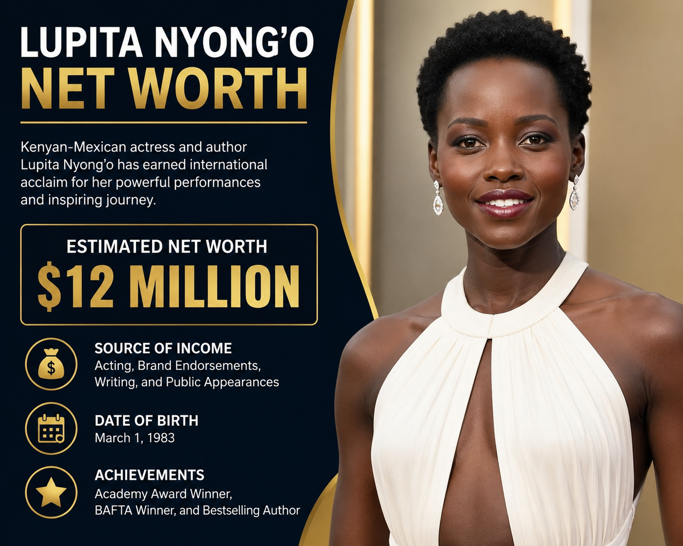 celebrity net worth lupita nyongo net worth